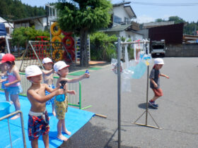 水遊び
