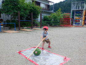 スイカ割り
